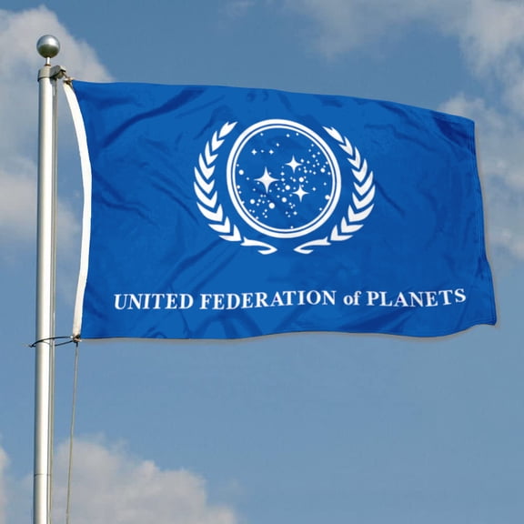 DianYu United Federation of Plants Flag Banner Outdoor Indoor Decoration Flag Double Stitched Polyester with Brass Grommets 3x5Feet