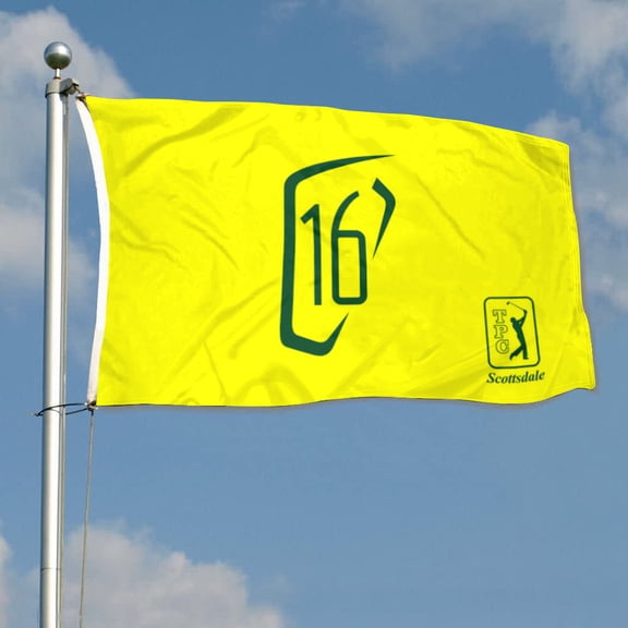 DianYu Waster Management Phoenix Open Golf Club Golf  Flag Banner Outdoor Indoor Decoration Flag Double Stitched Polyester with Brass Grommets 3x5Feet