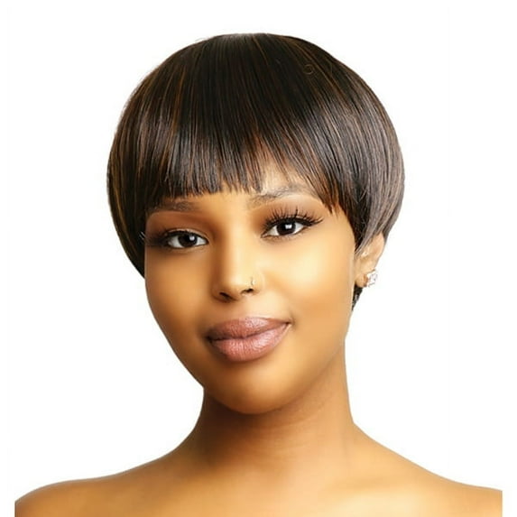 Diana Bohemian Wig Synthetic 100% Futura Short Boycut Pixie Style - DW1111 (1)