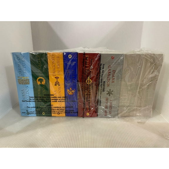 Pre-Owned Diana Gabaldon Outlander Series 8 Book Set (1- 8)