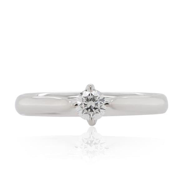 Diana M 18Kt White Gold Diamond Ring Containing 0.28 Cts Tw (Gh Vs Si)
