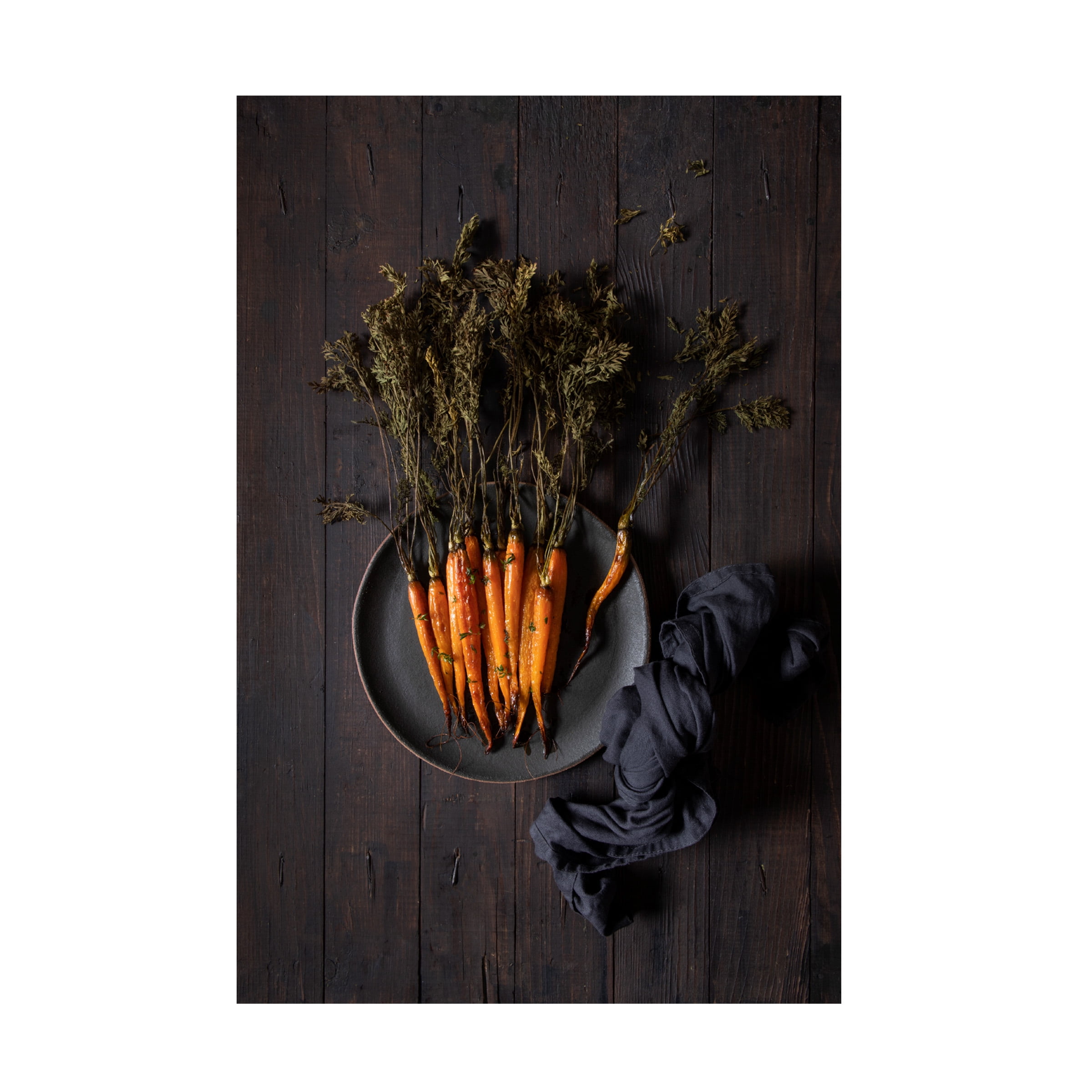Diana Popescu 'Roasted Carrots' Canvas Art