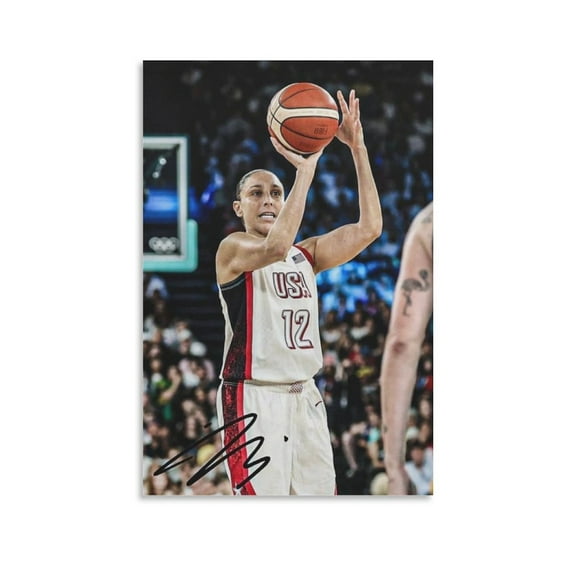 Diana Taurasi Canvas Poster Canvas Poster Wall Art Picture Prints Hanging Photo Gift Decor Home Posters Artworks 24x36inch(60x90cm)