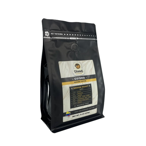 Diana's Coffee | Geisha | El Rosario farm | Medium Grind | 12 oz (340g)