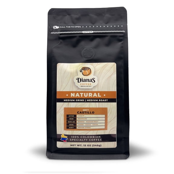 Diana's Coffee | Original Specialty | Natural | Medium Grind | 12 oz (340g)
