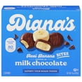 thumbnail image 1 of Diana's Naturally Gluten Free Milk Chocolate Frozen Fresh Fruit Banana Bites, 1 of 12