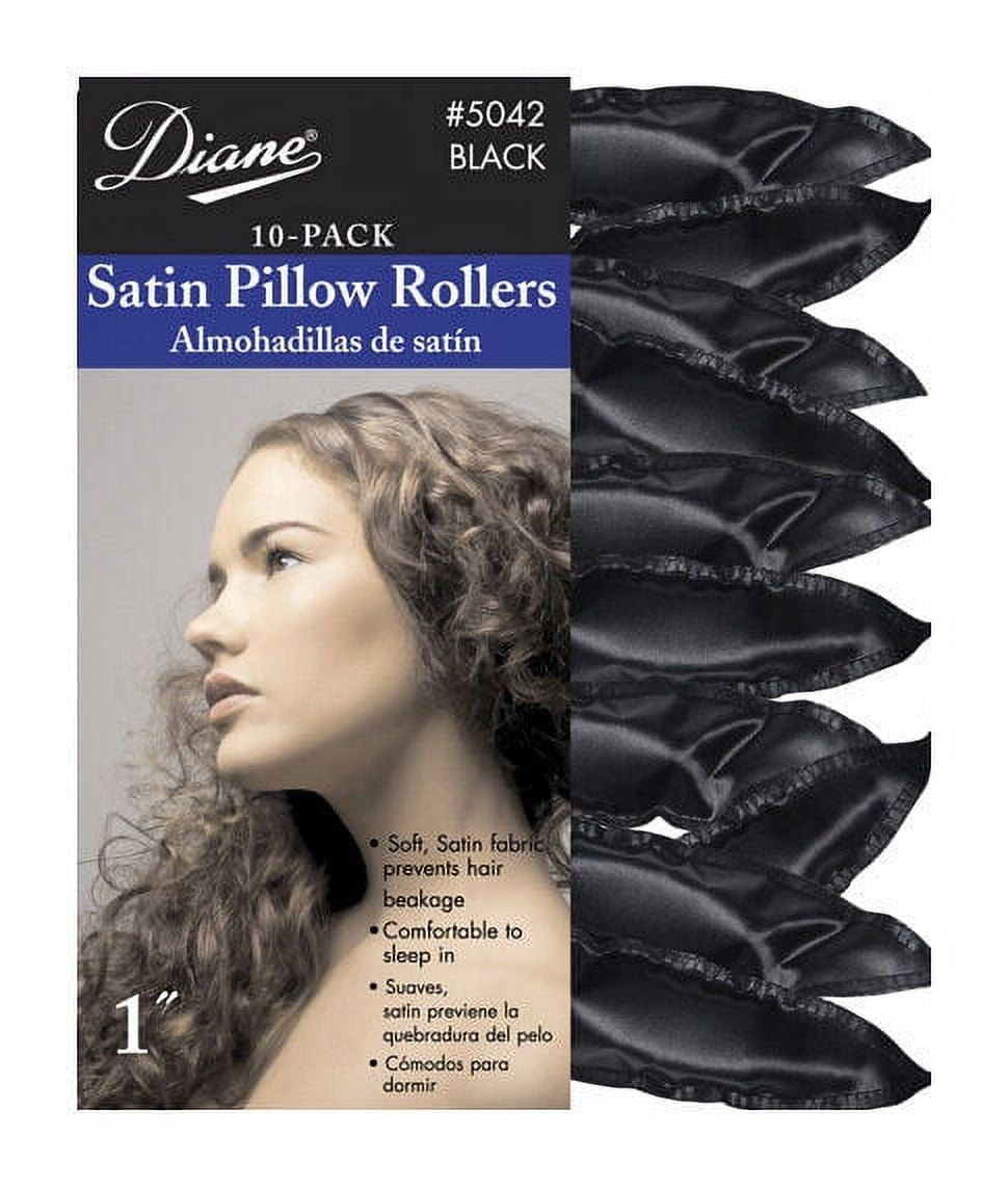 Diane 5042 Satin Soft 1" Pillow Hair Rollers 10pk