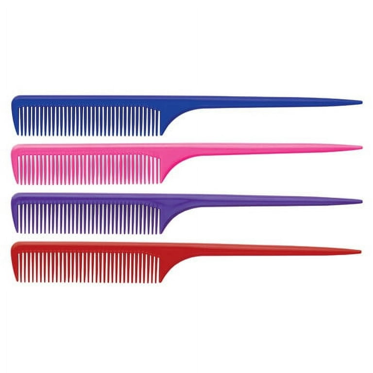 Diane Rat Tail Comb Assorted 9 inch 12 Count