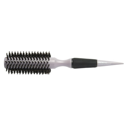 Diane Boar & Nylon Pin Round Hair Brush, Medium, Black