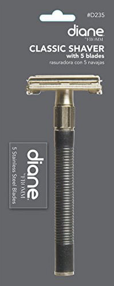 Diane Classic Shaver w/ 5 Blades