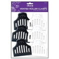 thumbnail image 1 of Diane D70C Vented Roller Clamps - Black and White, 1 of 3