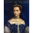 thumbnail image 1 of Diane De Poitiers. Nmistress Of Henry Ii Of France. Oil On Wood Painting C1550. Poster Print by, 1 of 2