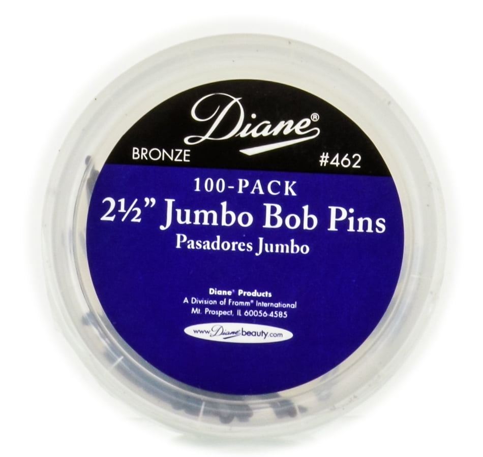 Diane Jumbo Bob Pins, Black 100 ea