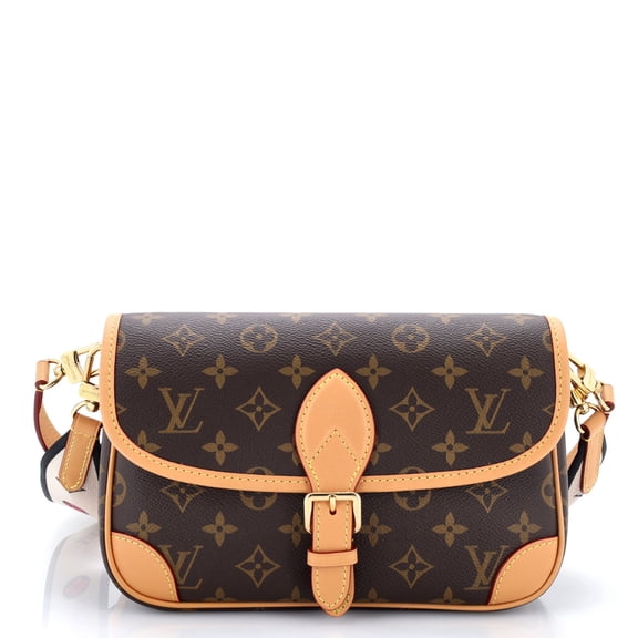 Diane NM Handbag Monogram Canvas By Rebag