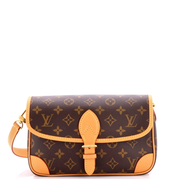 Diane NM Handbag Monogram Canvas By Rebag