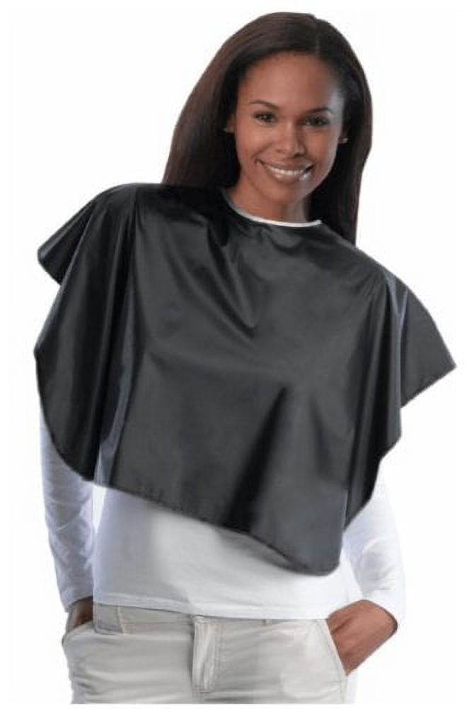 Diane Salon Elements Fromm Shortie Vinyl Cape (Black)