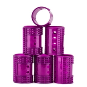 Diane Snap-On Magnetic Rollers - Option : 1 3/4" purple - 6 Pack #4723