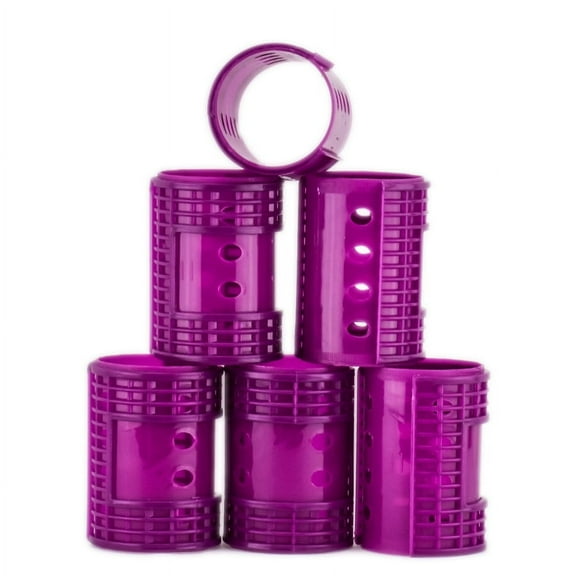 Diane Snap-On Magnetic Rollers ( 1 3/4" purple - 6 Pack #4723)