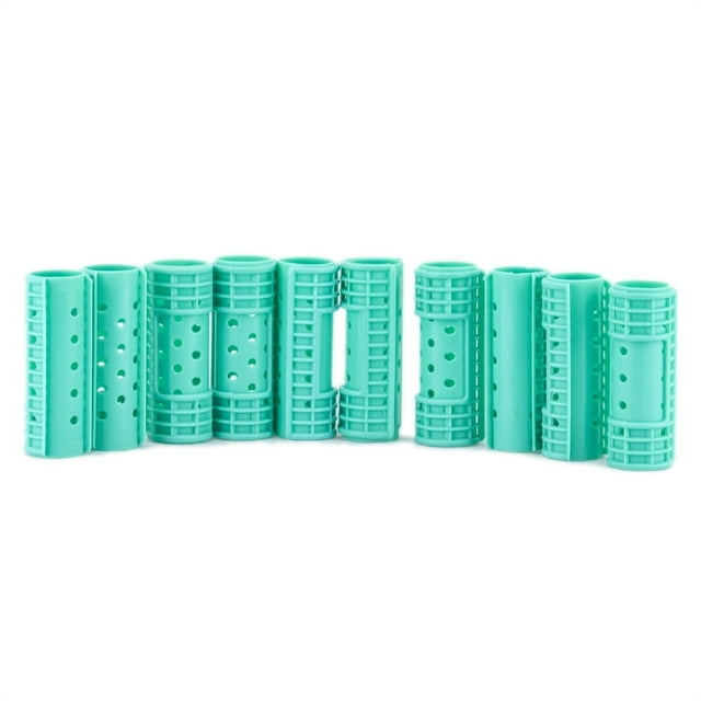 Diane Snap-On Magnetic Rollers ( 7/8" Green - 10 Pack #4718)