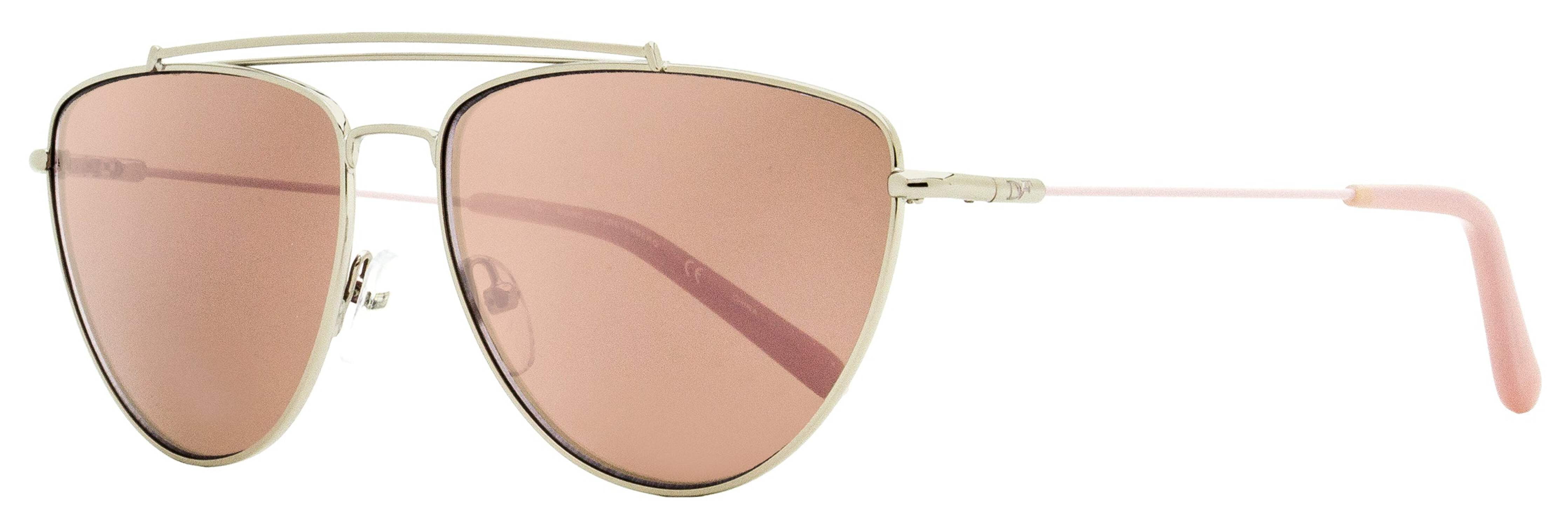 Diane Von Furstenberg Oversize Pink/Gray Jayda Sunglasses Diane von Furstenberg Square Sunglasses for Women for sale  main image 4