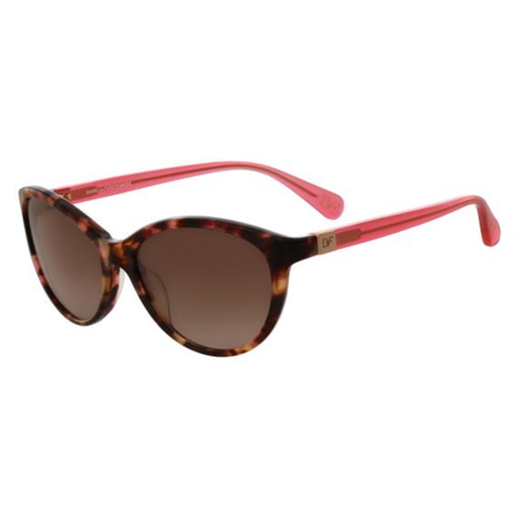 Diane Von Furstenberg Unisex 599s Blair 255 Rose Tortoise Size Large