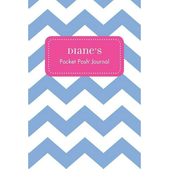 Diane's Pocket Posh Journal, Chevron (Paperback)