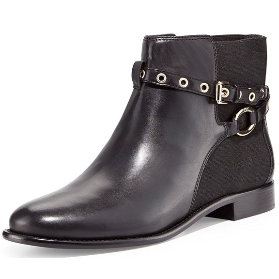 Diane von Furstenberg Women's Rikki Booties 7.5 BM US, Black