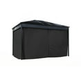 thumbnail image 1 of Sojag Diani 10 x 12 x 6 ft Black Polyester Curtains, 1 of 6