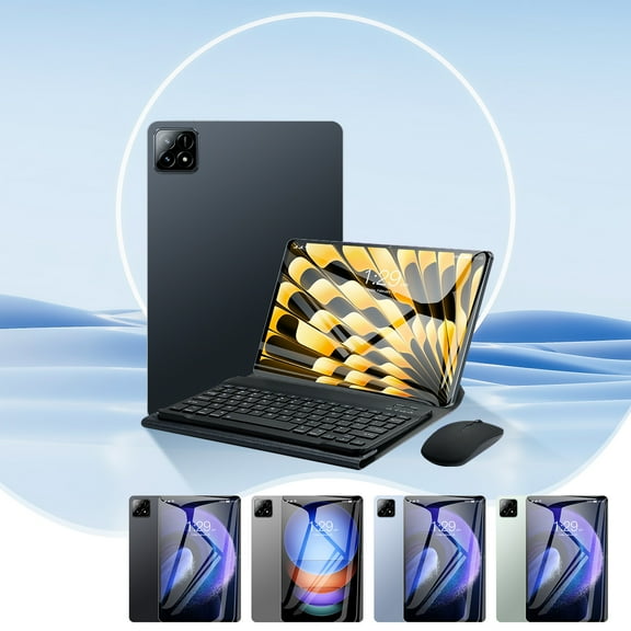 Dianli 10.1in Android 14 Tablet PC With HD Ultra-Thin Screen, Octa-Core Processor, 10000mAh Battery, Dual Cameras 32MP Rear 16MP Front, Dual-Band WiFi 2.4G/5G, Bluetooth, Expandable Storage, Tablet