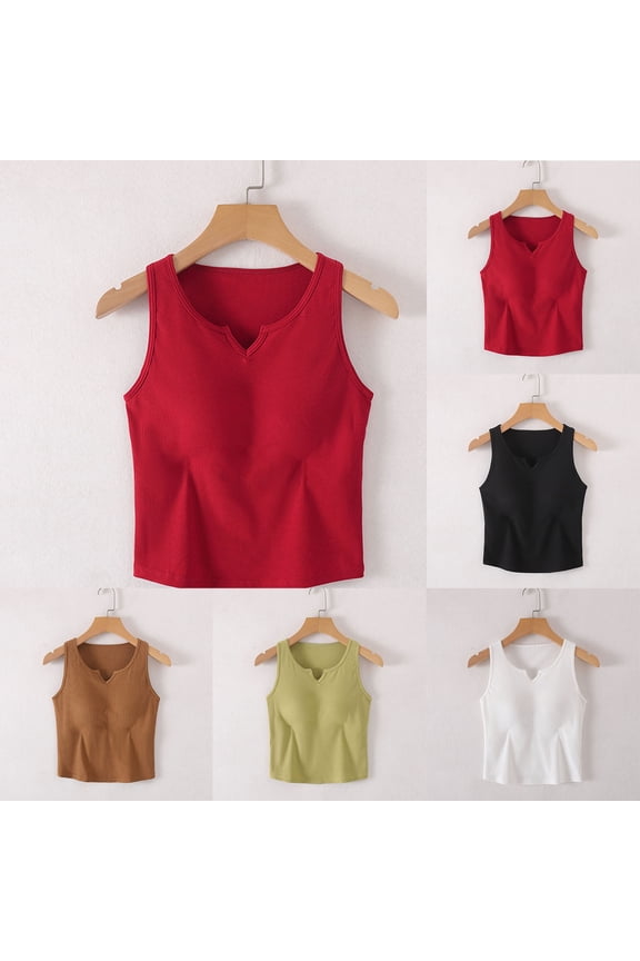 2PC Women Padded No Wire Tank Top With Built In Chest Pad And Matching Shorts Sleepwear Set Soft Stretch Comfortable Breathable Home Loungewear Easy Care Supportive Design