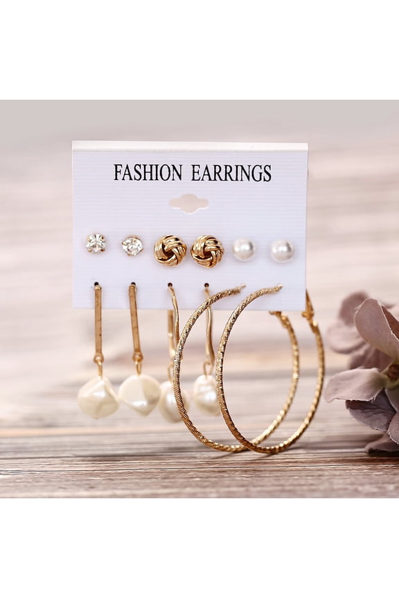 Bohemian Pearl Acrylic Acetate Shell Earrings Lightweight Boho Statement Drop Dangle Earrings for Women Gift Party Casual