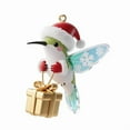 thumbnail image 1 of Dianli Christmas Ornament Set 4PCS Hummingbird with Santa Hat Decorations Hanging Decor for Tree Door Yard Outdoor or Window 2025 Holiday Gift for Women Bird Lovers, 1 of 1