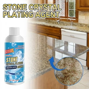 Dianli Countertop Sealant Crystal Plating Agent 2 Pack 100ml Quartz Tile And Kitchen Counter Scratch Repair Stain Brightener Waterproof Gloss Protective Coating Countertop Sealant