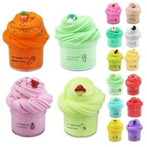 Dianli DIY Slime Toy 70ml Soft Butter Clay Stretchy Fluffy Slime Party Favor Stress Relief Putty for Girls and Boys Creative Play Gift