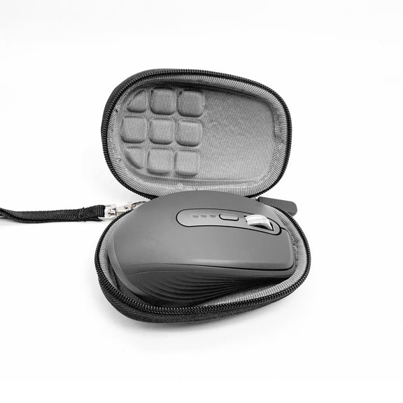 Dianli EVA Hard Travel Case For MX Anywhere 3 Wireless Mouse, Rigid Protective Storage Pouch With Soft Interior And Zipper, Compact Portable Organizer For Travel Office Gadget Protection