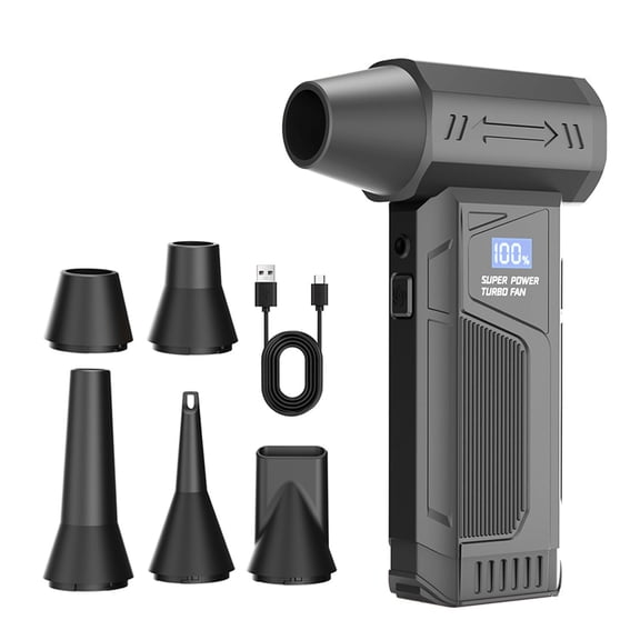 Dianli Electric Snow Blower Portable 110000 Powerful Snow Blower Multiple Nozzles Lightweight Handheld Snow Removal Machine for Driveway Walkway Car Winter Tool