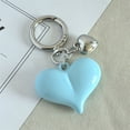 thumbnail image 1 of Dianli Gifts Heart Keychain Pendant Bag Charm Romantic Heart Shaped Metal Alloy Key Ring Purse Charm Valentine's Day Gift for Girlfriend Wife Anniversary Stocking Stuffer, 1 of 7