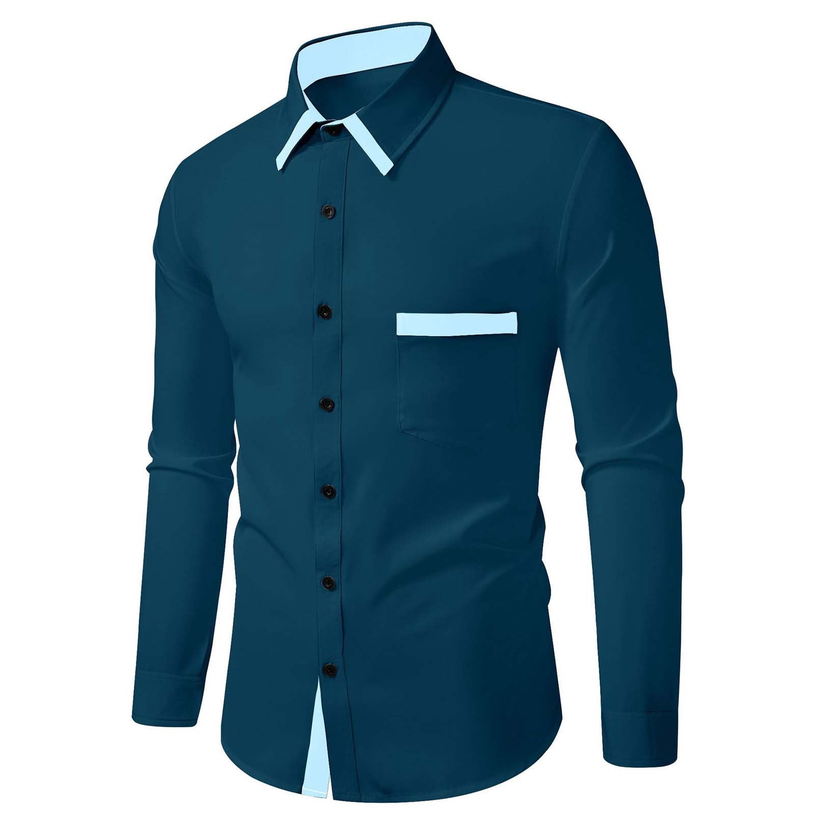 New long-sleeved business casual shirt main image 0
