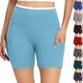 thumbnail image 1 of Dianli Gifts Yoga Shorts Leggings High Waist Pocketed Hip Lift Compression Underpants Seamless Quick Dry Breathable High Stretch Training Shorts For Gym Running Yoga Leggings Yoga Shorts, 1 of 8