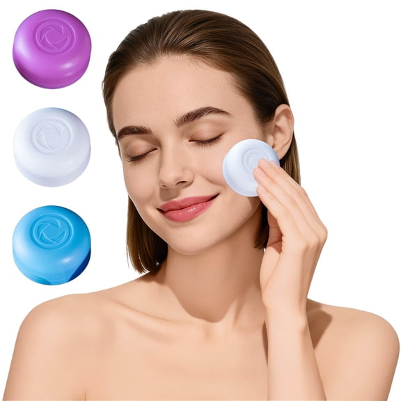 Dianli Glass Facial Exfoliator Recharge-Free Manual Beauty Tool Gentle Dead Skin Removal Matte Finish 3 Colors Portable Face Scrubber for Home Spa Use