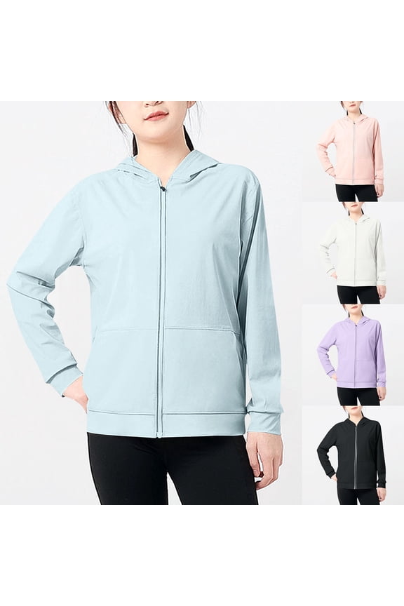 Gradient Solid Color Hooded Sunscreen Cardigan, Ice Silk Breathable Thin Long Sleeve Coat, Anti UV Casual Sports Outwear, Summer Open Front Jacket for Boys and Girls 4-13 Years Old Black