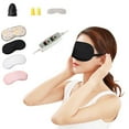 thumbnail image 1 of Dianli Heated Eye Mask with USB, Warm Compress for Dry Eyes, Adjustable Temperature & Timer, Soft Washable Cover, Contoured Sleep Eye Mask for Travel, Home, Black Green White, 8.7"x5.9", 1 of 9