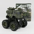 thumbnail image 1 of Dianli Inertial Off Road Toy Car 4 Wheel Drive Military Fire Rescue Engineering Vehicle Rugged Pull Back Truck Boys Educational Toy for Kids Outdoor Play Weekly Price Drops & Special Offers, 1 of 3
