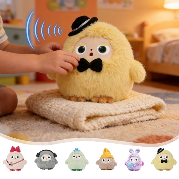 Dianli Interactive Smart Doll Ai Conversation Companion Plush Talking Toy Dialogue Intelligent Toy Voice Response Learning Companion Storytelling Role Play Interactive Plush Toy Kids