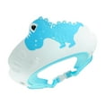 thumbnail image 1 of Dianli Kids Shower Cap Hair Washing Shield Soft Waterproof Adjustable Kids Bath Hat Protects Eyes and Ears during Hair Wash Gentle Fit for Toddlers Children Showering, 1 of 5