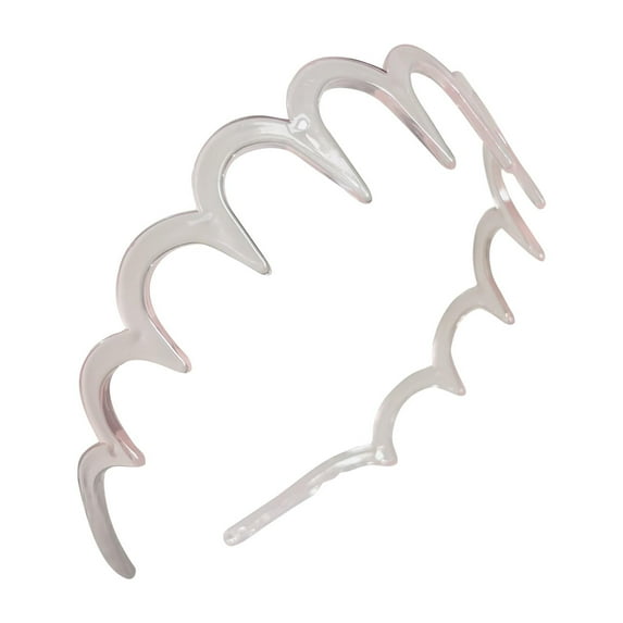 Dianli Large Wave U Shape Headband Comb with Teeth High Profile Fashion Hair Accessory for Women and Teens Reversible Non Slip Design for Daily Wear and Styling Christmas Gift
