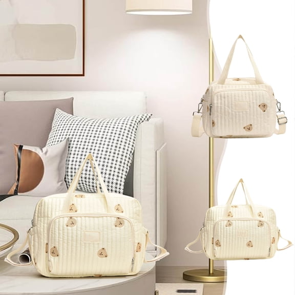 Dianli Multipurpose Storage Bag + Large Capacity Hanging Organizer + Casual Travel Tote for Mom and Baby + Milk Bottle Holder and Trolley Bag Combo for On-the-Go Holiday Gift Ideas & Budget Picks