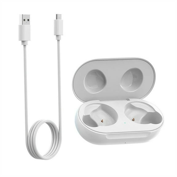 Dianli Portable Charging Case For True Wireless Earbuds, USB-C Wireless Bluetooth Earphone Charger Box With Qi Charging Compatible With Many Earbud Models, Protective Battery Case Portable Charger