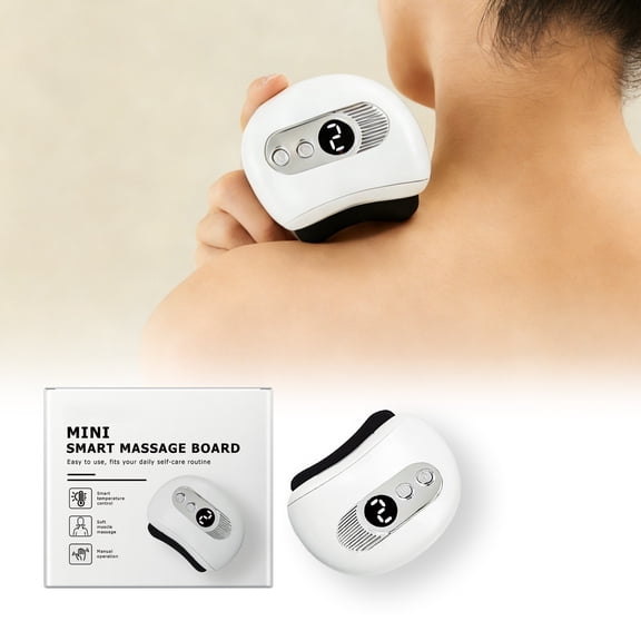 Dianli Portable Mini Massage Board for Neck Shoulder Back Pain Relief Compact Acupressure Trigger-Point Massager for Body Joint Care Travel-Friendly Handheld Device