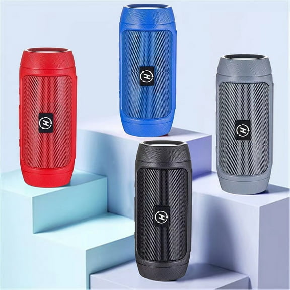 Dianli Portable Wireless Handheld Bluetooth Speaker With Built-In Subwoofer, Mini Outdoor Stereo System, USB Rechargeable, TF Card And AUX Playback, Loud Bass For Parties, Travel, Portable Speaker